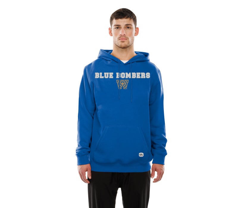 NE Corduroy Star Blanket Royal Hoodie