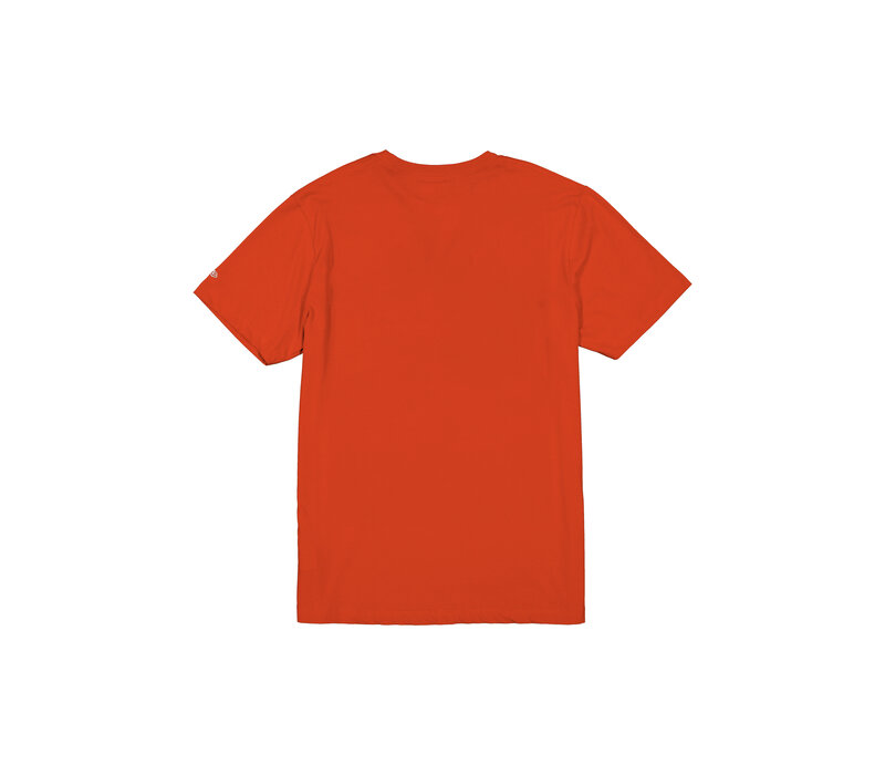 NE Star Blanket White on Orange Tee
