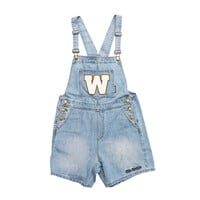 Denim Shorts Overalls