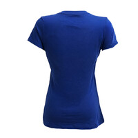 Bulletin Women's Retro Helmet Royal Tee