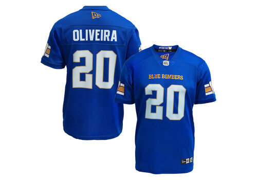 New Era Oliveira #20 Custom Youth Home Jersey