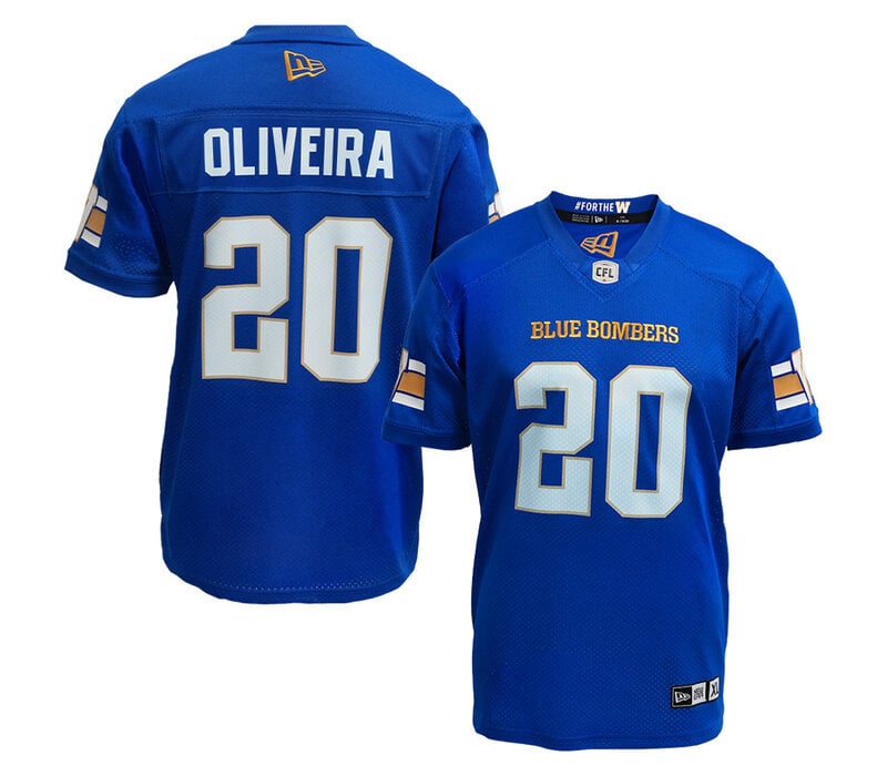 Oliveira #20 Custom Youth Home Jersey