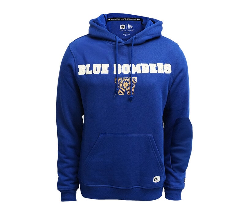 NE Corduroy Star Blanket Royal Hoodie