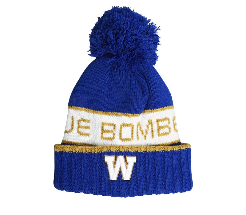 Men's 3D Embroidery Heavy Knit Toque