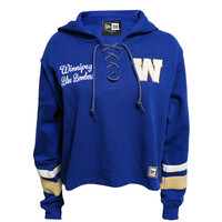 NE Women's H3 Team Add Lace Up Royal Hoodie