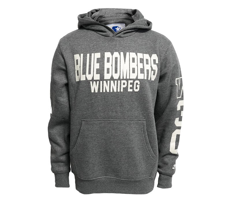 Starter Men's Locker Room Charcoal Hoodie