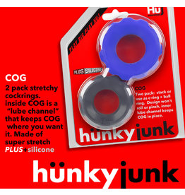 Hunkyjunk Hunkyjunk COG 2 Size Plus Silicone Cock Ring