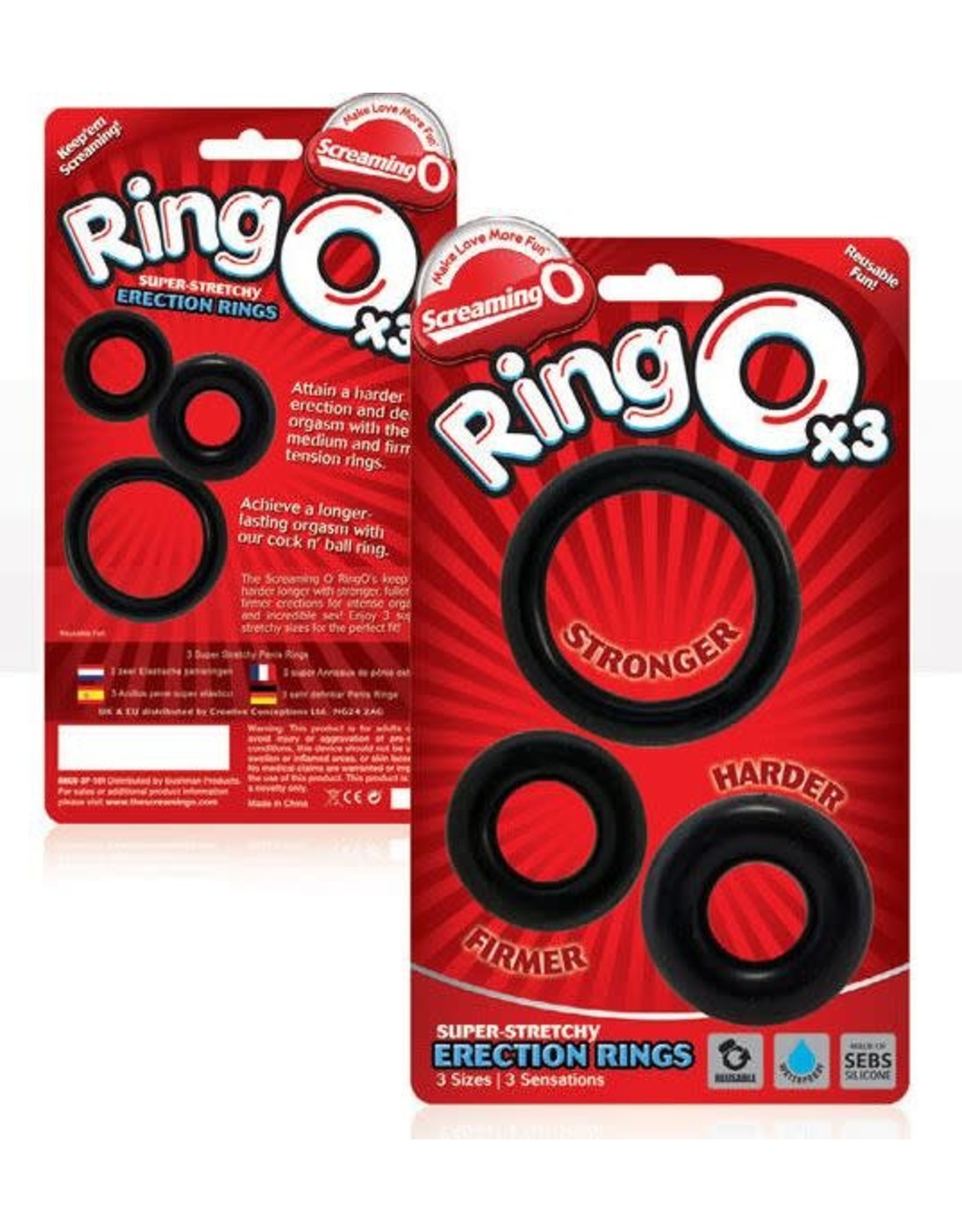 Screaming O Screaming O x3 - Black