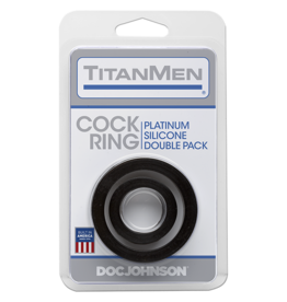 TitanMen TitanMen Cock Ring Double Pack