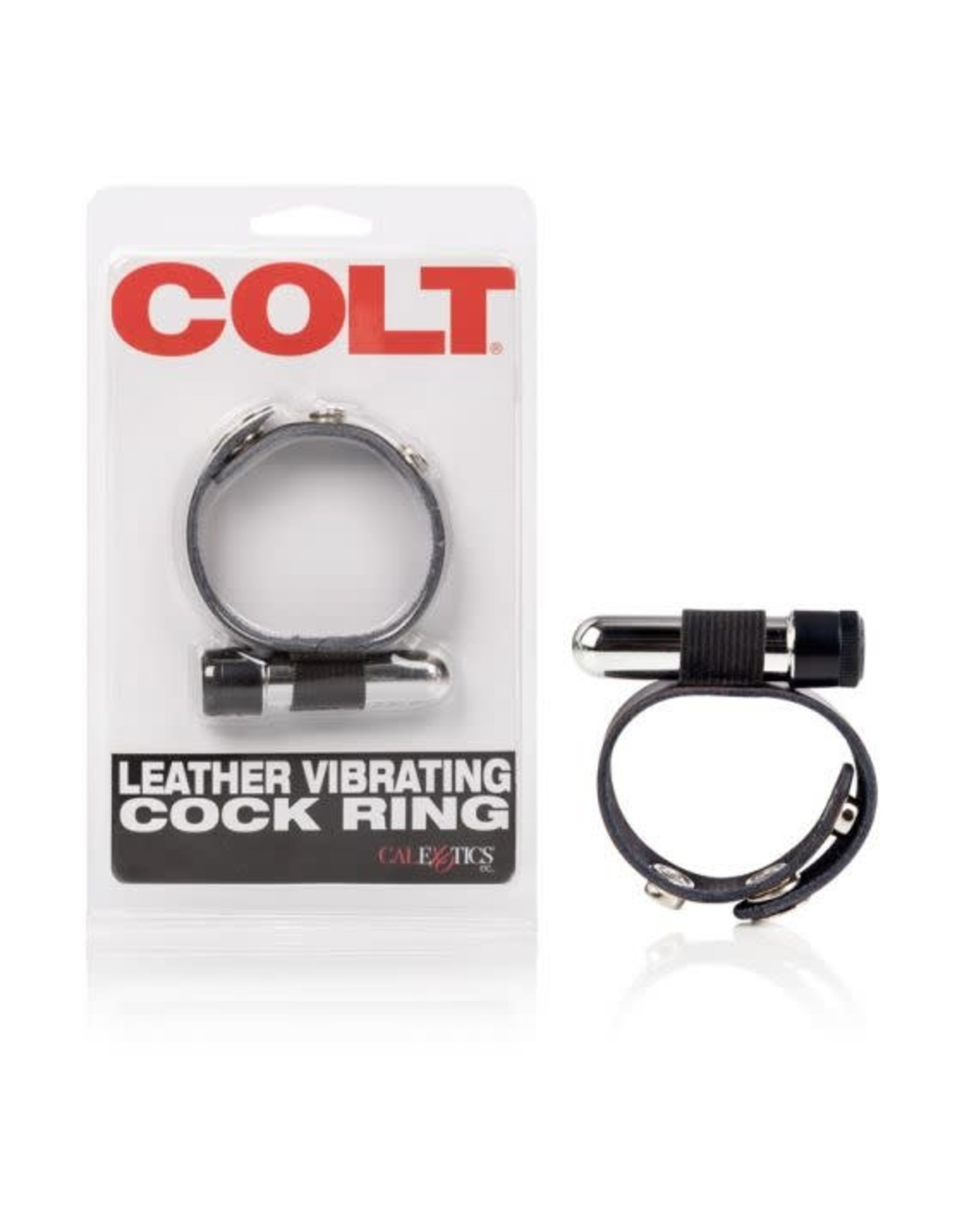 COLT COLT Leather Vibrating Cock Ring