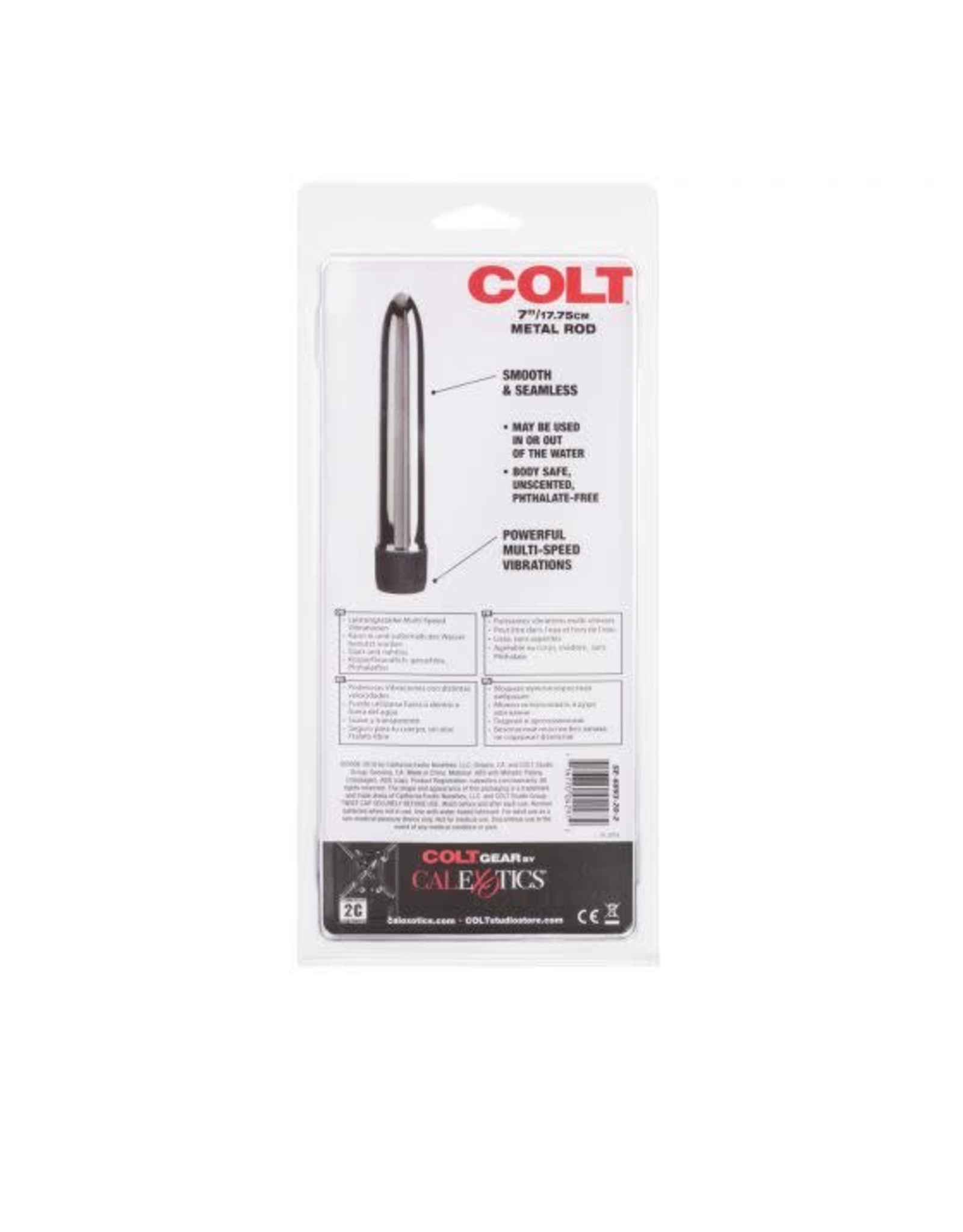 COLT COLT Metal Rod 7'' Silver