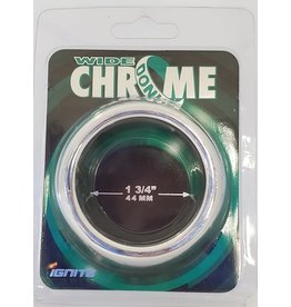 SI Wide Chrome Donut Cock Ring 1.75'' (44mm)