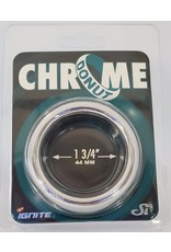 SI Chrome Donut Cock Ring 1.75" (44mm)