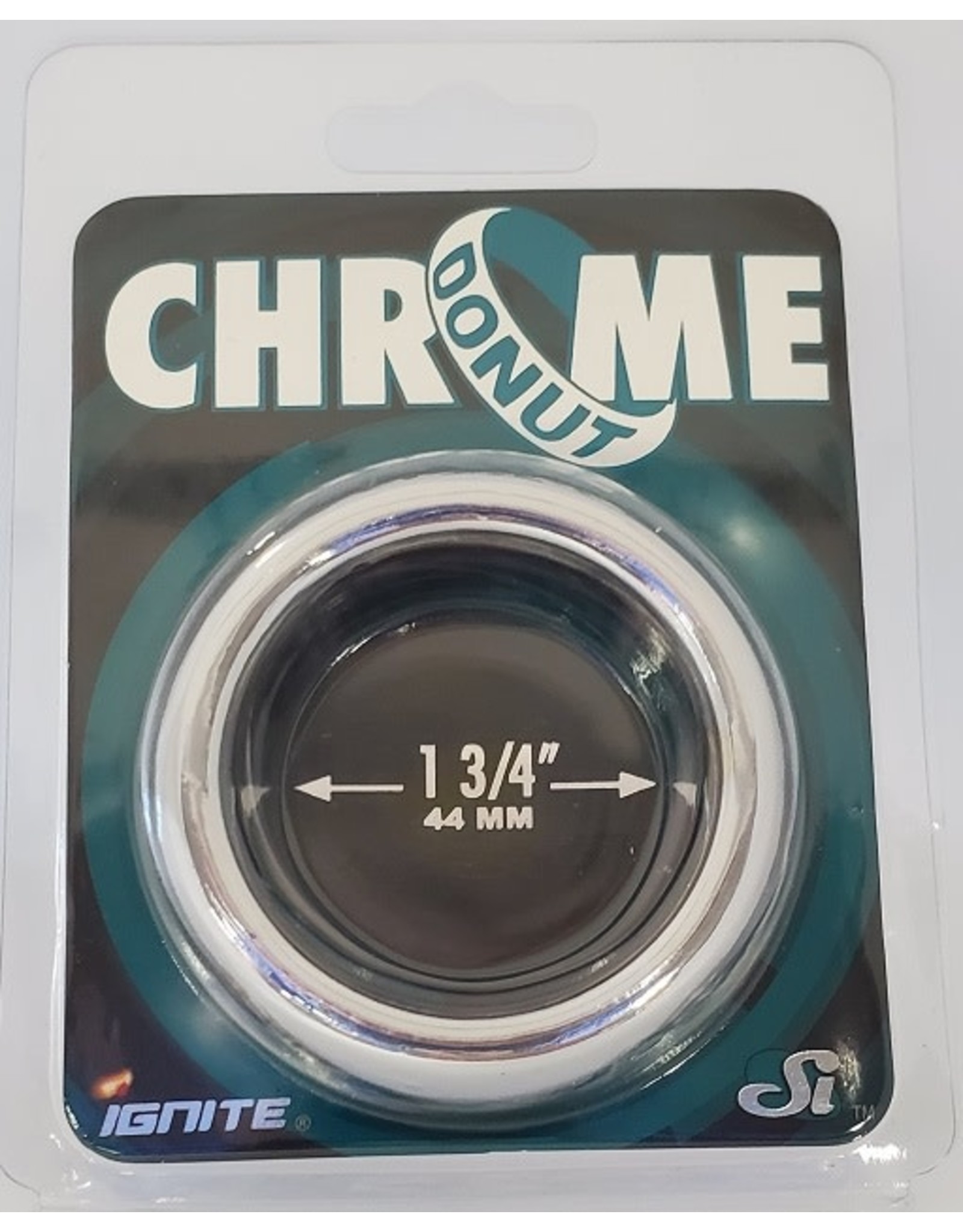 SI Chrome Donut Cock Ring 1.75" (44mm)