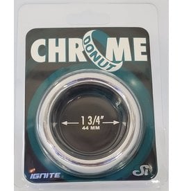 SI Chrome Donut Cock Ring 1.75" (44mm)