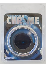 SI Wide Chrome Band Cock Ring 2'' (51mm)