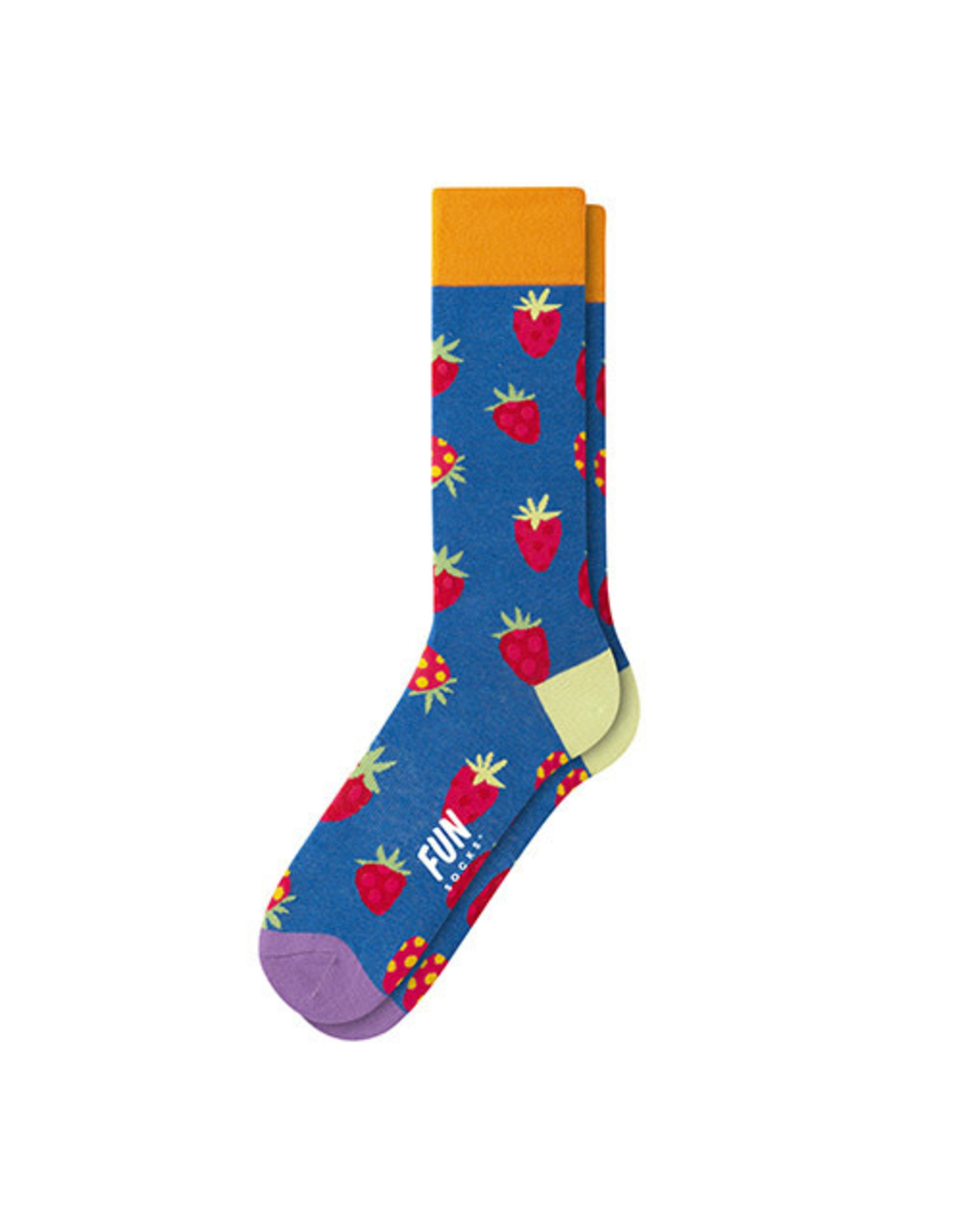 Fun Socks Fun Socks Men's Strawberry Crew