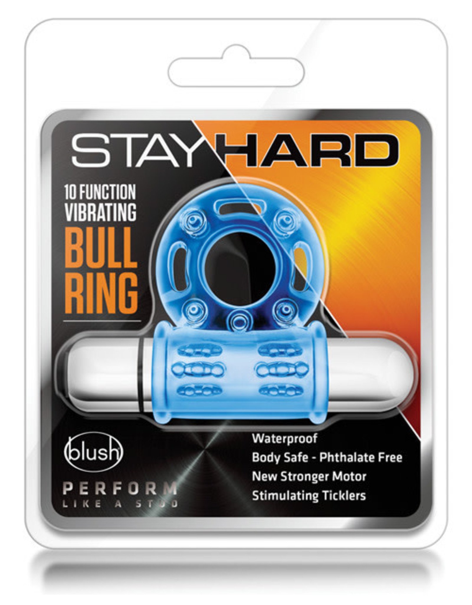 Blush Blush Stay Hard Mega Vibrating Bull Ring