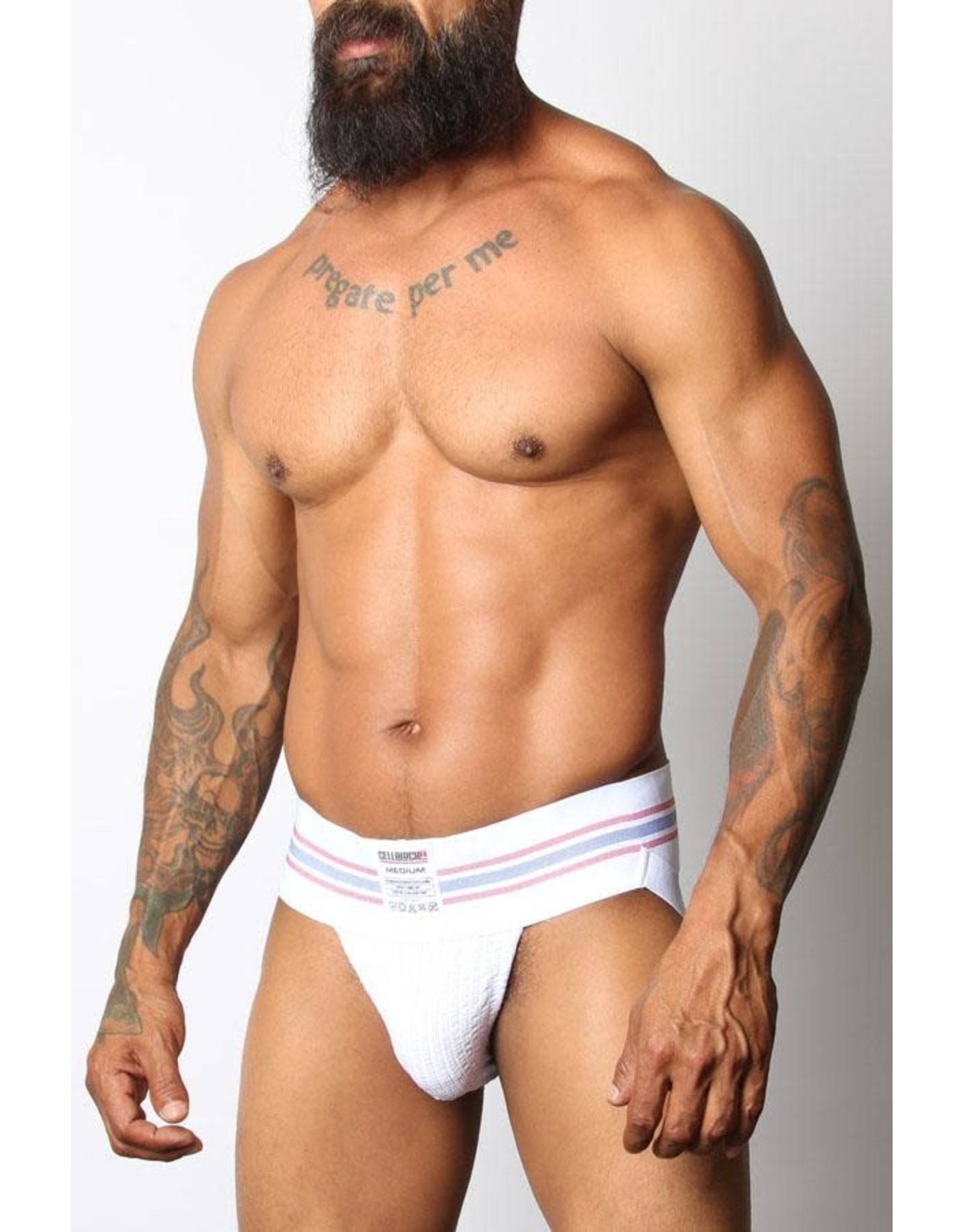 CellBlock13 CellBlock13 Tight End Jockstrap White