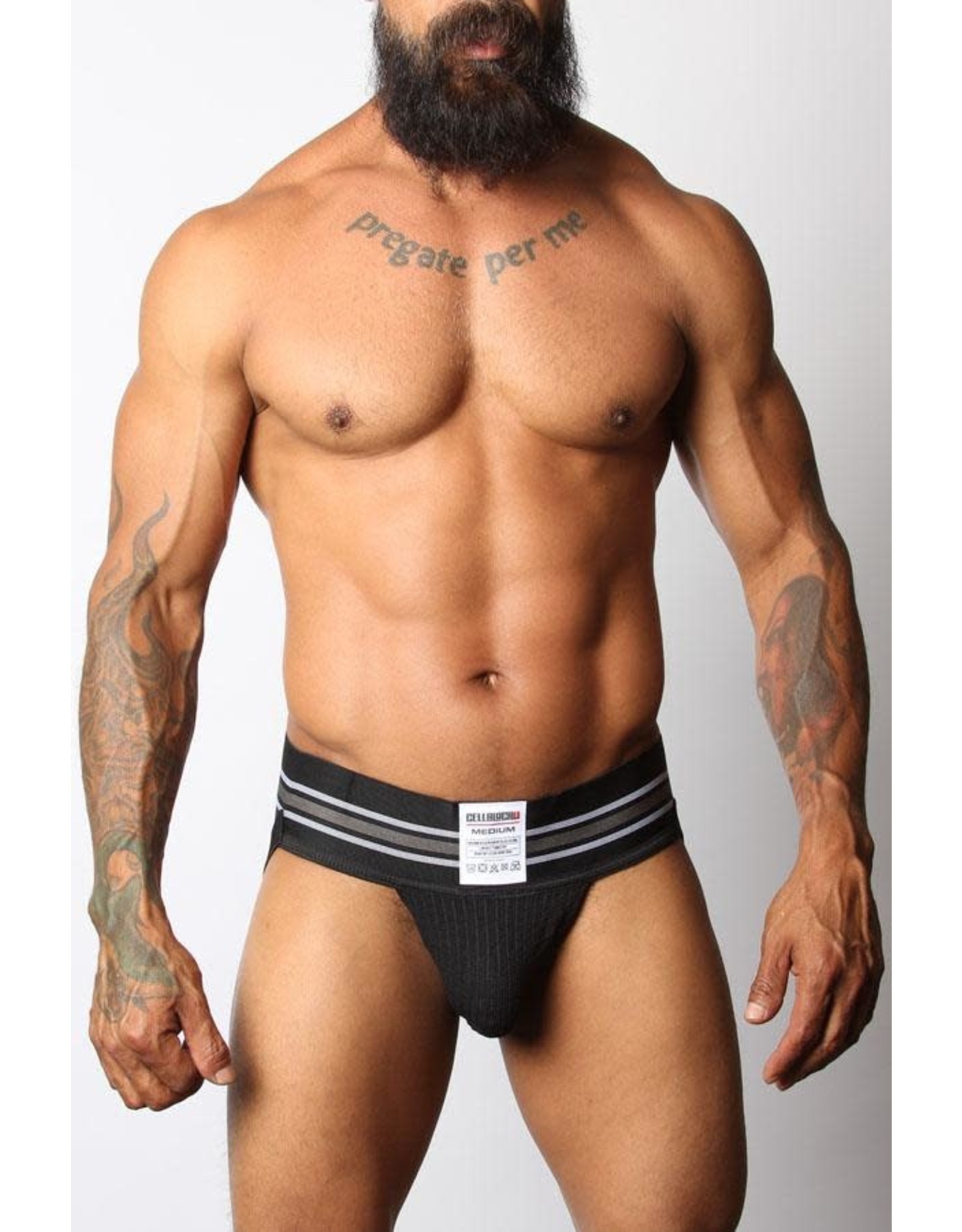 CellBlock13 CellBlock13 Tight End Jockstrap Black