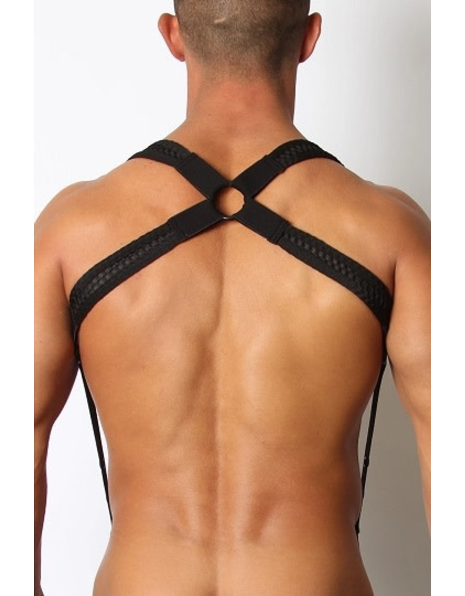 CellBlock13 Cellblock13 Echo Mesh Harness Black Black