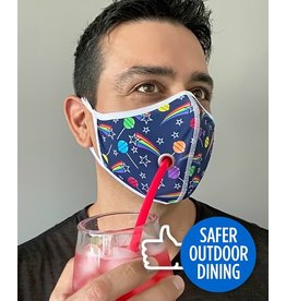 Andrew Christian Andrew Christian Safer Outdoor Dining Lollipop Mask