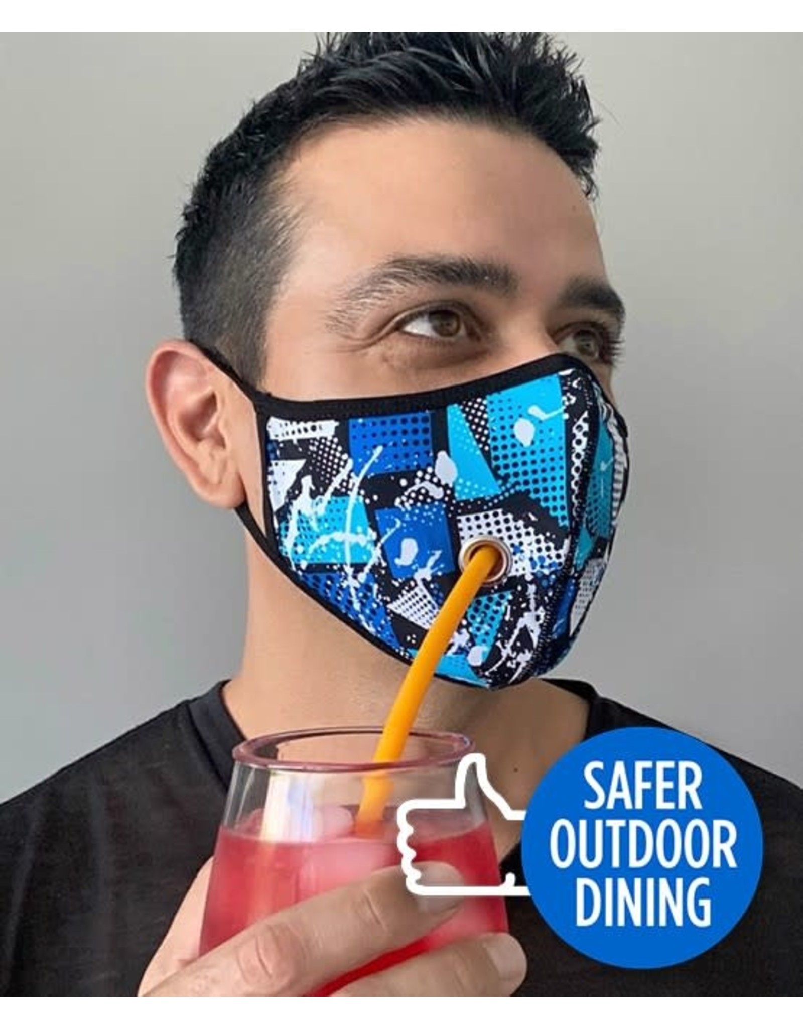 Andrew Christian Andrew Christian Safer Outdoor Dining Shockwave Mask