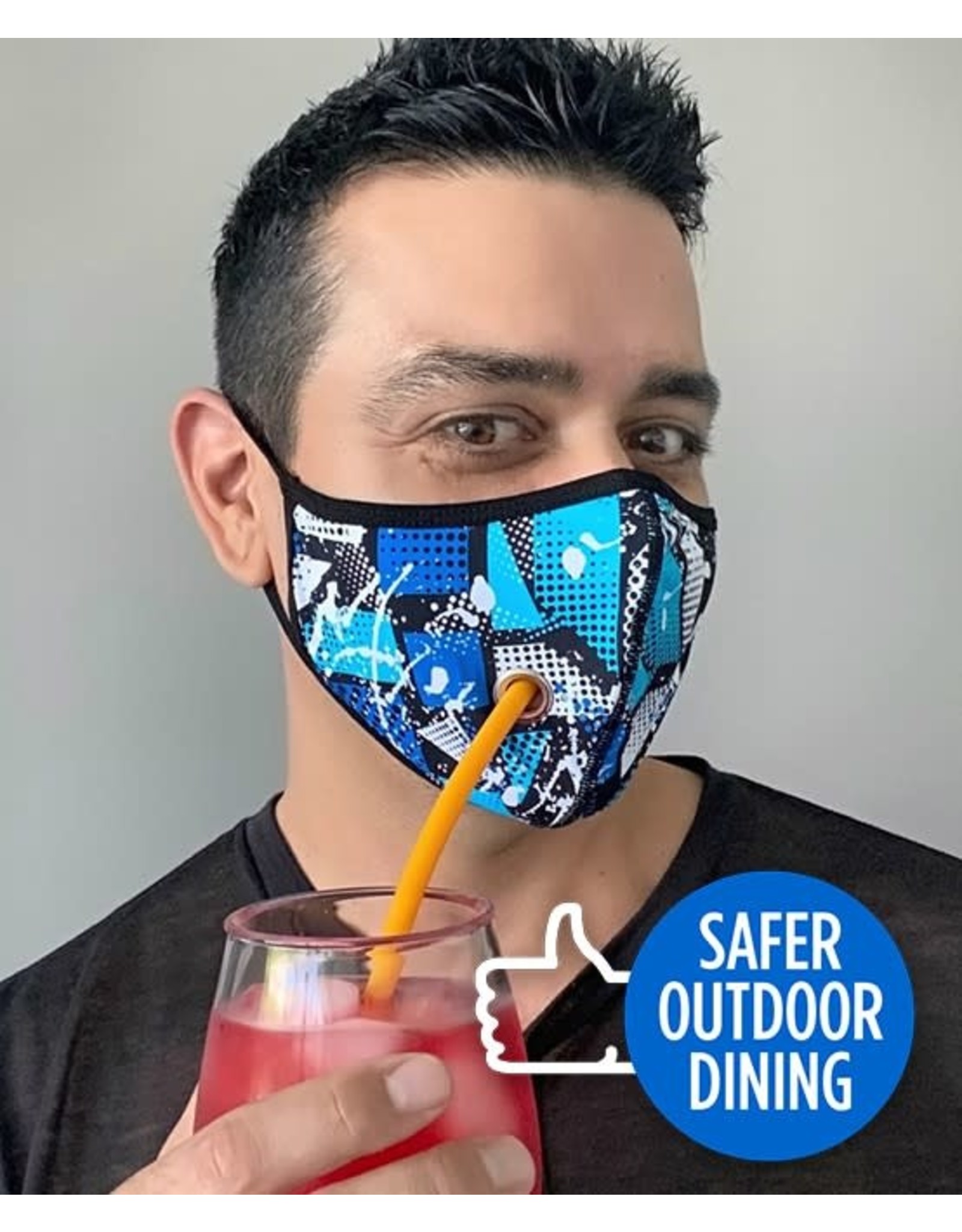 Andrew Christian Andrew Christian Safer Outdoor Dining Shockwave Mask