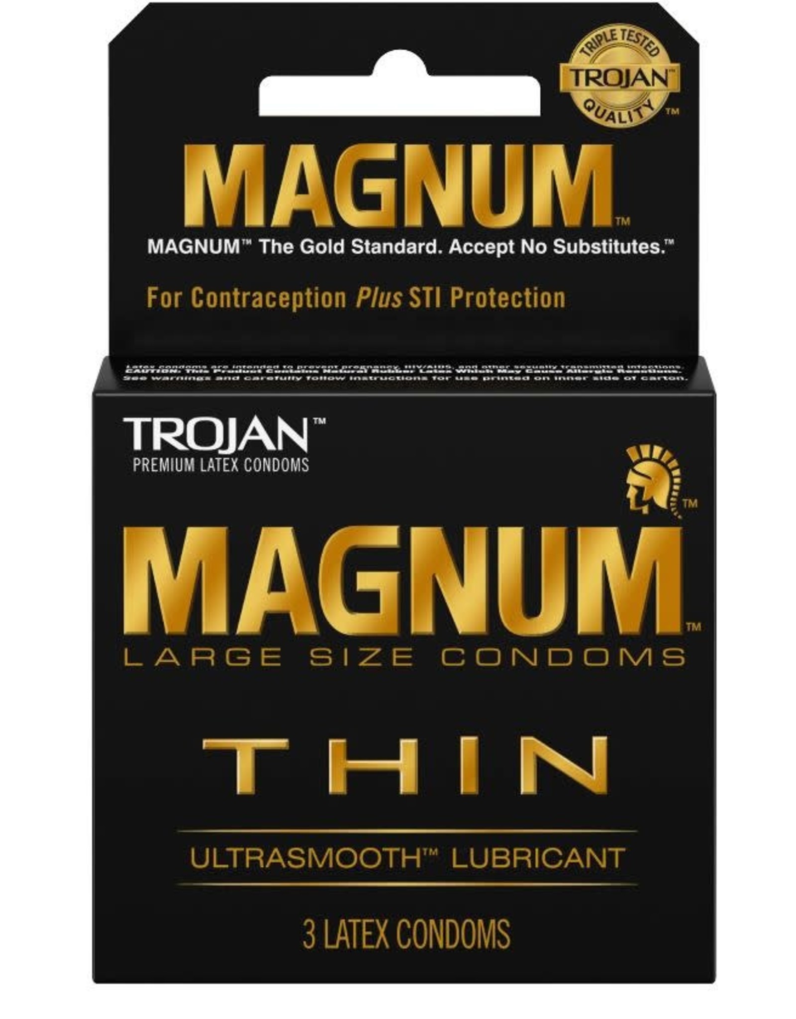 Trojan Trojan Magnum Thin 3pk