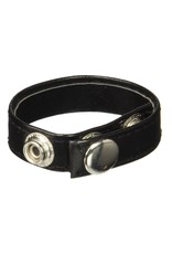 Amici Amici 3 Snap Leather Cock Ring M/L