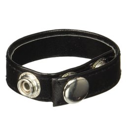 Amici Amici 3 Snap Leather Cock Ring M/L