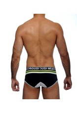 STUD STUD HUFF BRIEF NAVY