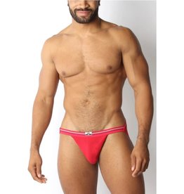 CellBlock13 CELLBLOCK13 Tight End Swimmer Jock - Red