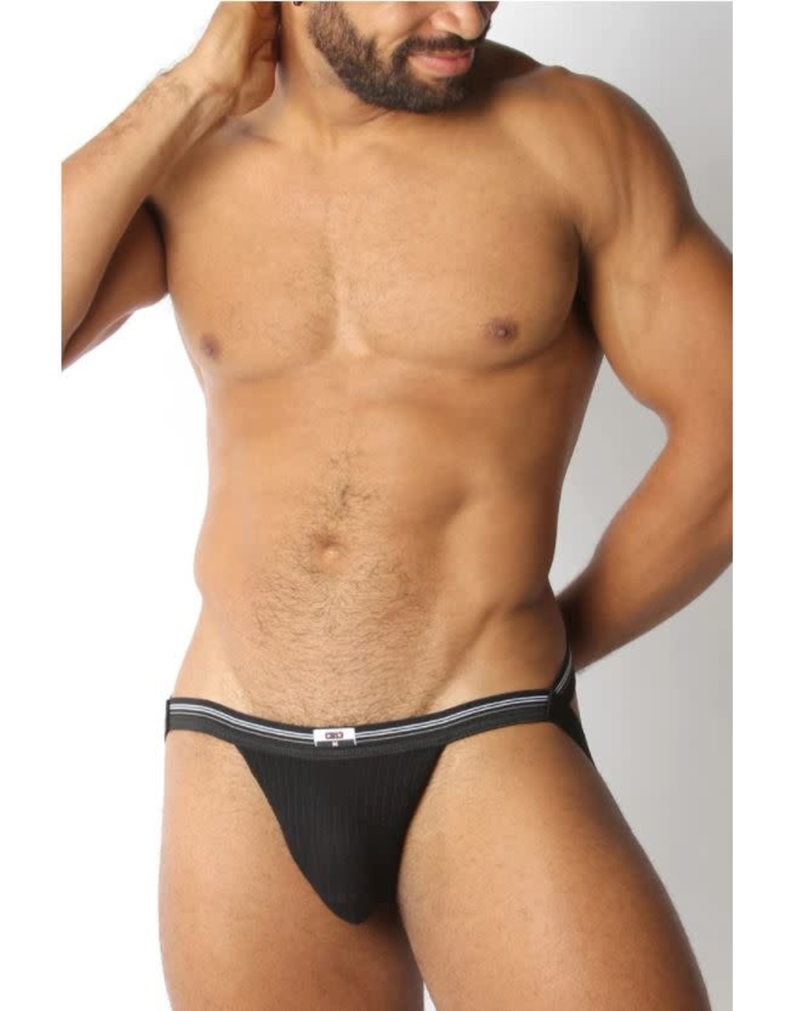 CellBlock13 CELLBLOCK13 Tight End Swimmer Jock - Black