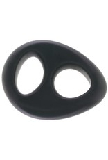 Renegade Renegade Romeo Soft Silicone Dual Ring in Black