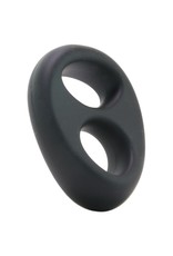 Renegade Renegade Romeo Soft Silicone Dual Ring in Black