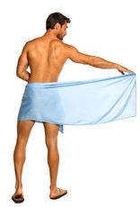 1 World Sarong MENS FRINGELESS MINI SARONG