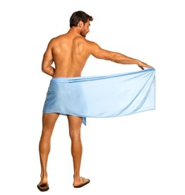 1 World Sarong MENS FRINGELESS MINI SARONG