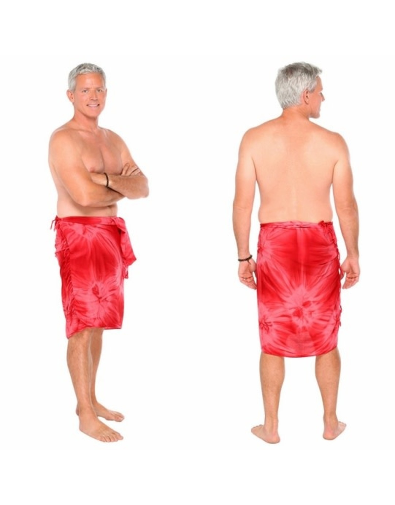 1 World Sarong MENS HALF SMOKED SARONG