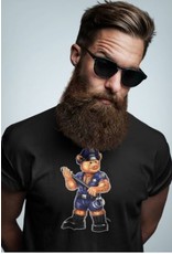 Bearded Shirts Bearded Shirts Piggi Bear Cop w/Billy Club