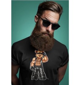 Bearded Shirts Bearded Shirts Piggi Bear In Full Leather