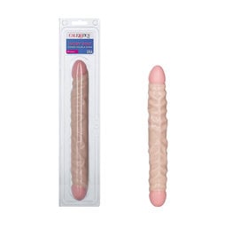 Calexotics Calexotics Ivory Duo  Veined Double Dong