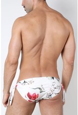 Timoteo Timoteo Tahiti Side Tie Swim Brief