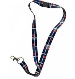 GOOD CATCH LEATHER LANYARD