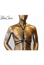 Bobbi Claire Double Strap Black Harness