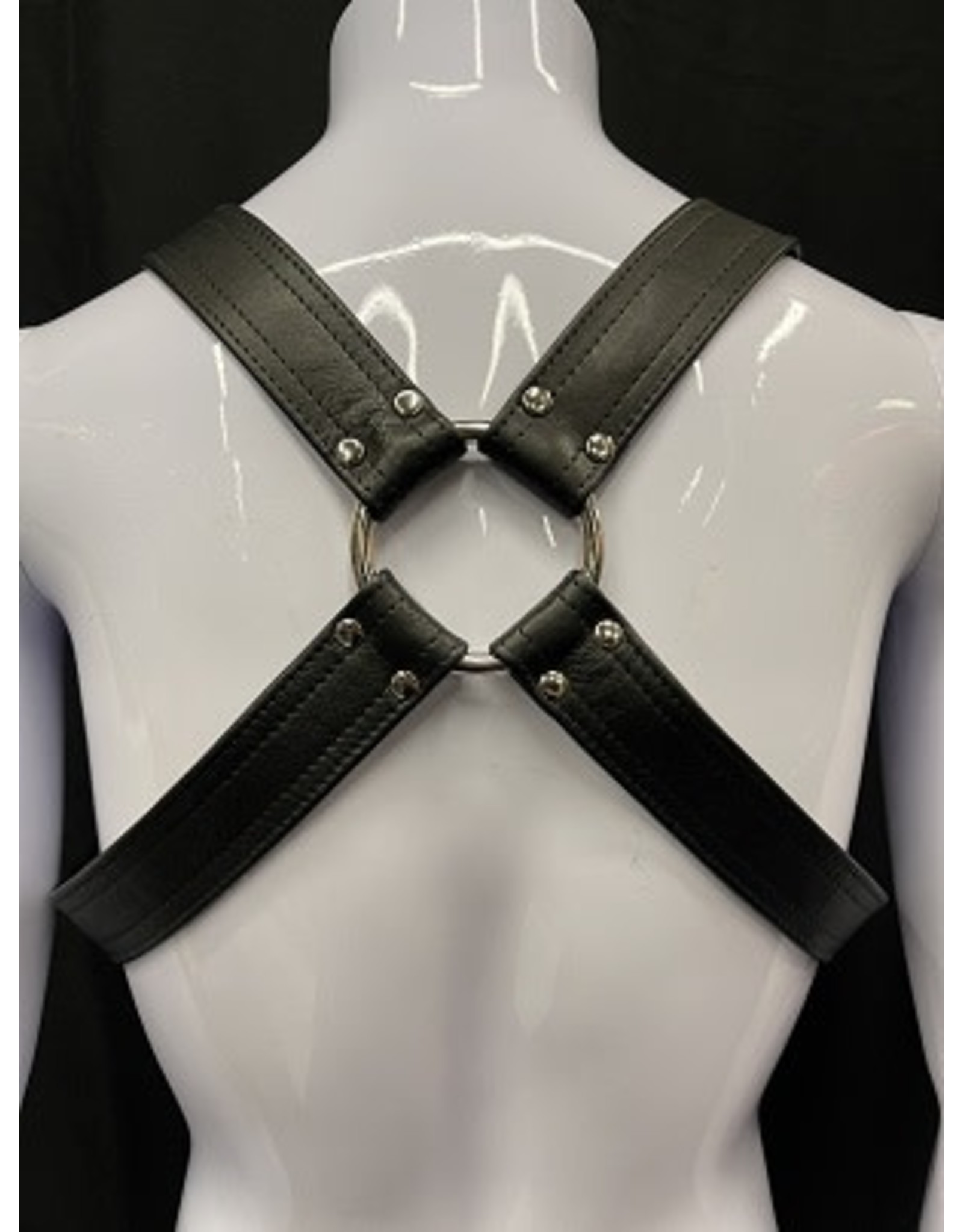 Amici Amici H Harness Black and Silver