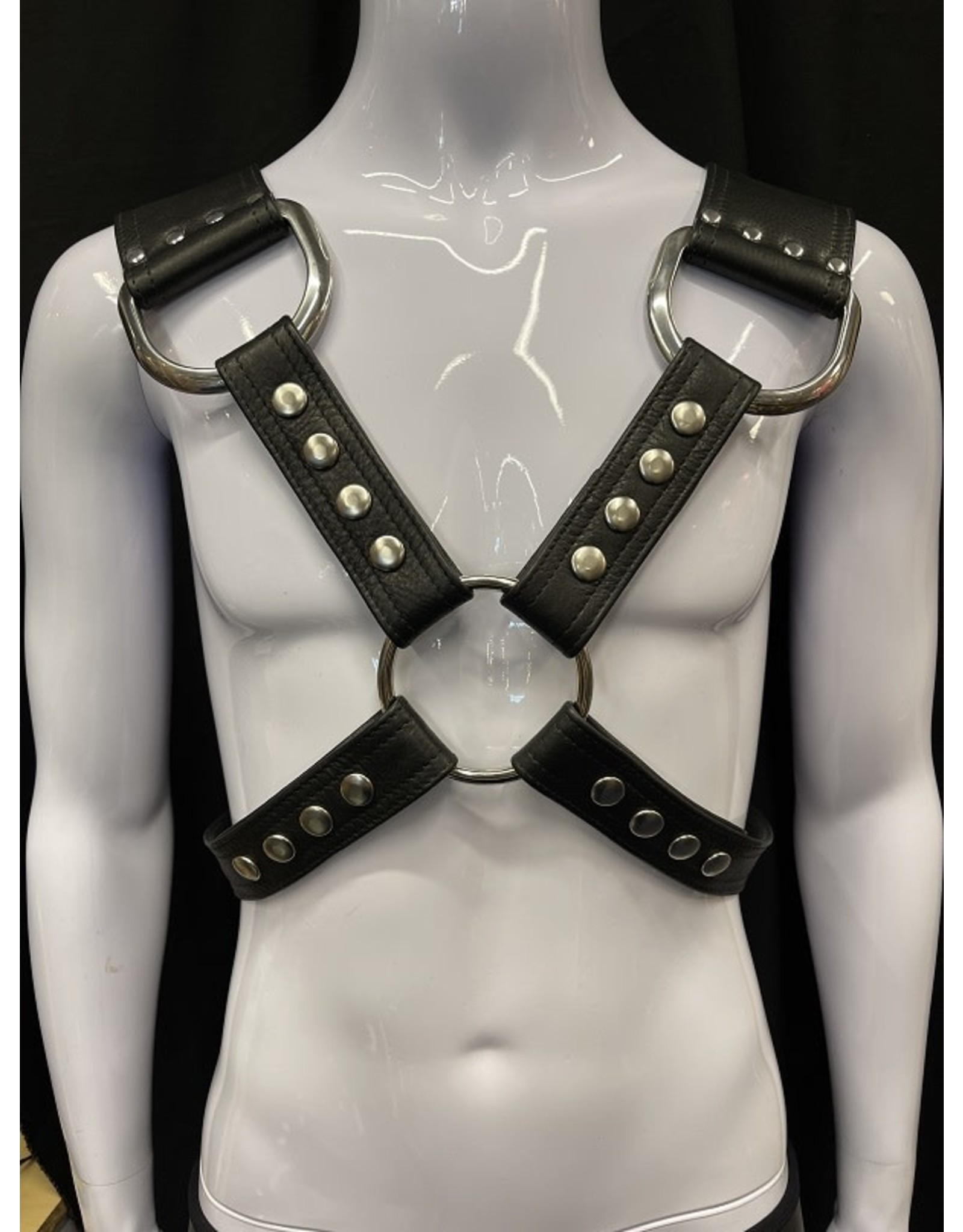 Amici Amici Wide Shoulder Harness Black/Silver