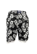Exist Black Hibiscus Board Shorts