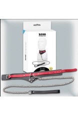 Zenn Zenn Red Collar with Leash