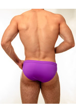 Along Along Solid Swim Brief